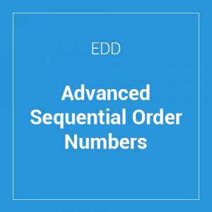 EDD Advanced Sequential Order Numbers 1.0.11