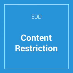 Easy Digital Downloads Content Restriction 2.3.3