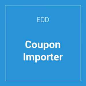 Easy Digital Downloads Coupon Importer 1.1.3