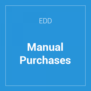 Easy Digital Downloads Manual Purchases 2.0.5
