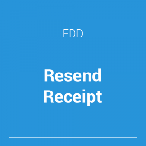 Easy Digital Downloads Resend Receipt 1.0.2