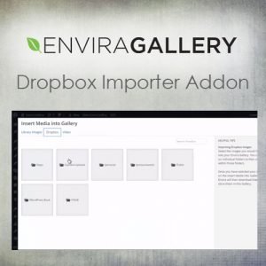 Envira Gallery – Dropbox Importer Addon 1.3.4