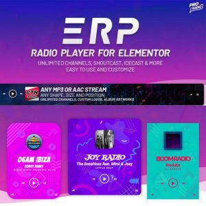 Erplayer – Radio Player for Elementor 1.1.0