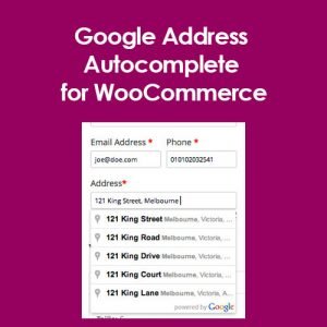 Google Address Autocomplete for WooCommerce 2.3.4