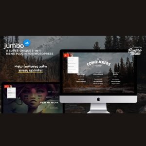 Jumbo A 3-in-1 full-screen menu for WordPress 3.8