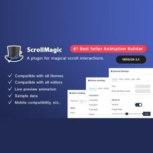 Scroll Magic WordPress – Scrolling Animation Builder Plugin 4.2.5