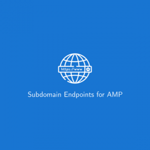 Subdomain Endpoints for AMP 1.1.8