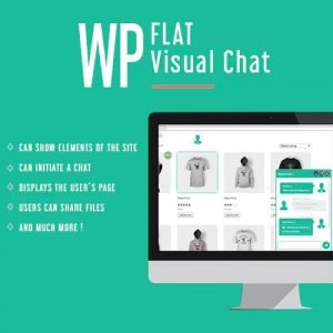 WP Flat Visual Chat – Live Chat & Remote View for WordPress 5.399