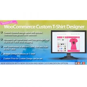 WooCommerce Custom T-Shirt Designer 2.0.8