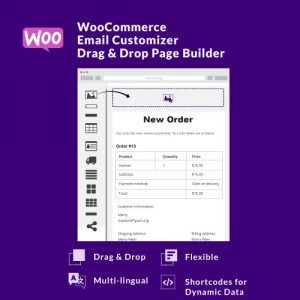 WooCommerce Email Customizer with Drag and Drop Email Builder 1.5.16