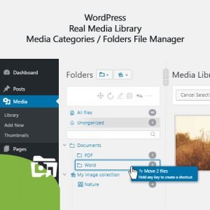 WordPress Real Media Library – Media Categories - Folders File Manager 4.20.4