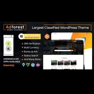 AdForest – Classified Ads WordPress Theme 5.1.1
