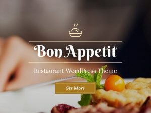 Bon Appetit – Restaurant WordPress Theme 5.1.1