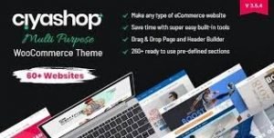 CiyaShop - Responsive Multi-Purpose WooCommerce WordPress Theme 3.8.1