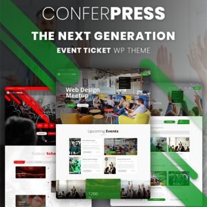 ConferPress – Multipurpose Event Tickets WordPress Theme 2.8
