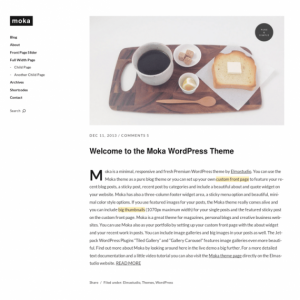 ElmaStudio Moka WordPress Theme 1.1.8
