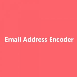 Email Address Encoder Premium 0.3.10