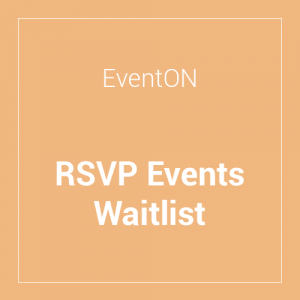 EventON RSVP Events Waitlist Add-on 0.5