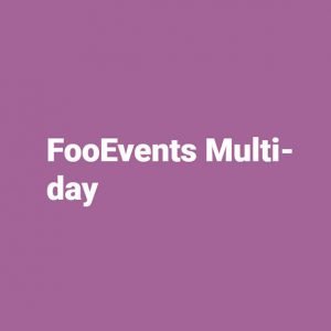 FooEvents Multi-Day 1.6.12