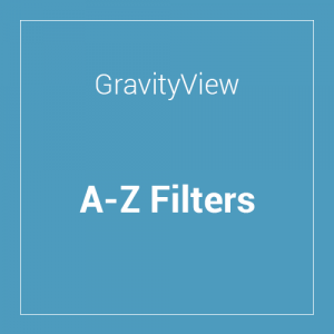 GravityView A-Z Filters Extension 1.3.4