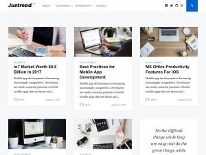 GretaThemes Justread WordPress Theme 1.2.0