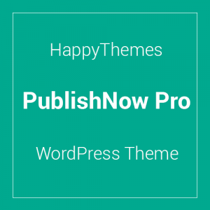 HappyThemes PublishNow Pro 1.0