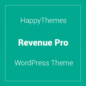 HappyThemes Revenue Pro 2.0