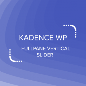 Kadence Fullpane Vertical Slider 1.0.5
