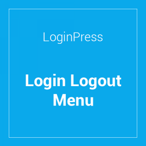LoginPress Login Logout Menu 1.1.0