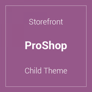 Storefront ProShop Theme 2.0.16