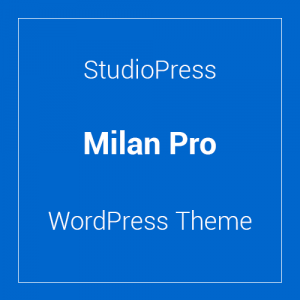 StudioPress Milan Pro 1.1.0