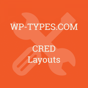 Toolset CRED Layouts Addon 2.6.8