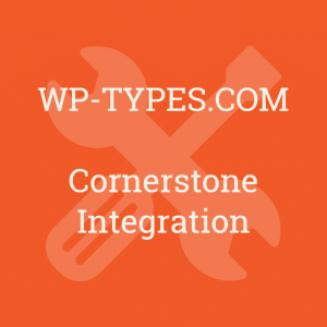 Toolset Cornerstone Integration Addon 1.2