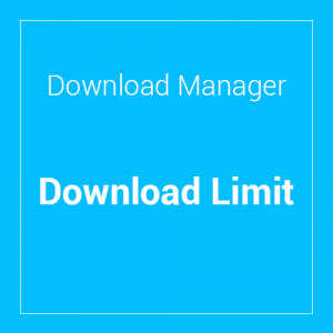 WP Download Manager Download Limit 2.6.6