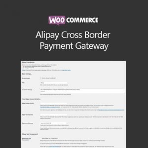 WooCommerce Alipay Cross Border Payment Gateway 3.0.0