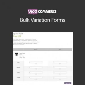WooCommerce Bulk Variation Forms 1.7.1