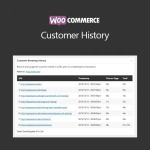 WooCommerce Customer History 1.22.0
