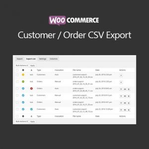 WooCommerce Customer Order CSV Export 5.4.1