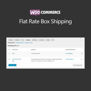 WooCommerce Flat Rate Box Shipping 2.2.0