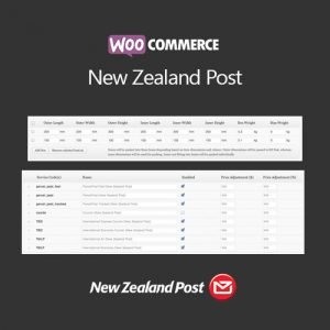 WooCommerce New Zealand Post 3.1