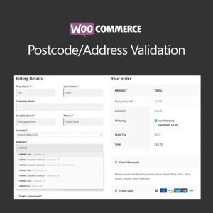 WooCommerce Postcode-Address Validation 2.10.0